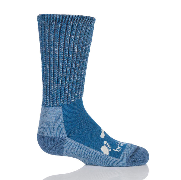Bridgedale All Season Junior Merino Comfort Boot Socks | Blue