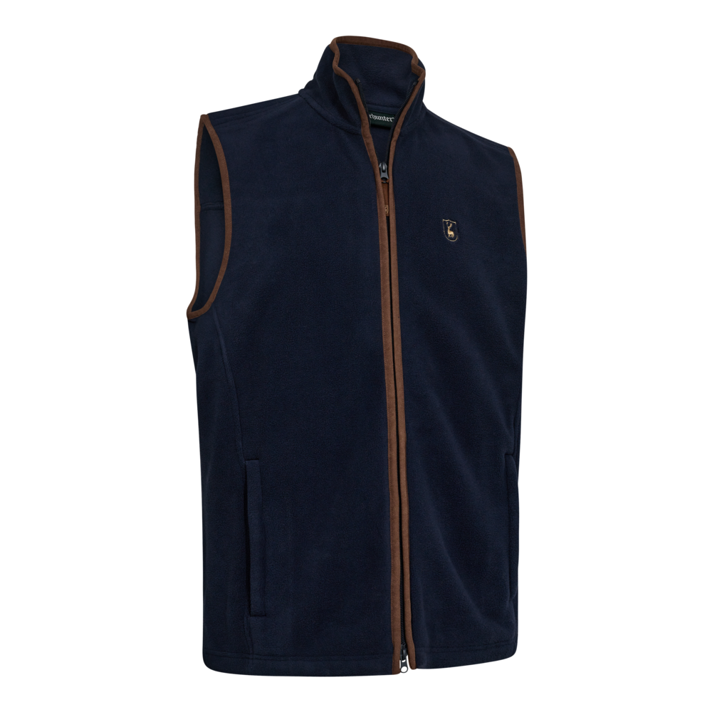 Deerhunter Cumbria Fleece Waistcoat | Dark Blue
