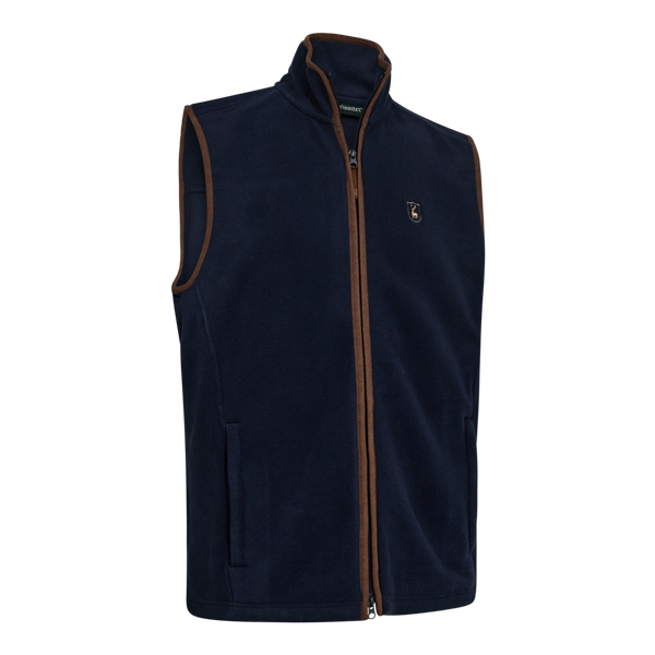 Deerhunter Cumbria Fleece Waistcoat | Dark Blue