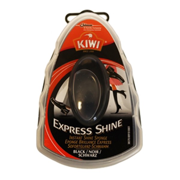 Kiwi Express Shoe Shine Sponge - Black