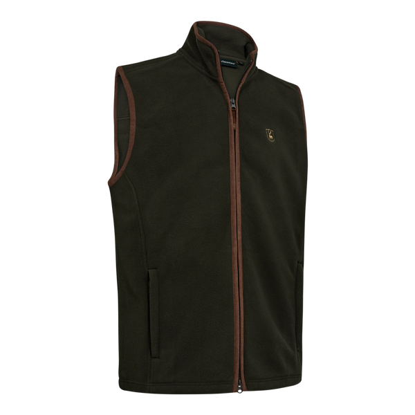 Deerhunter Cumbria Fleece Waistcoat | Forest Ember