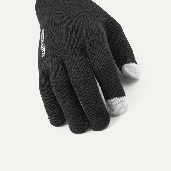 Sealskinz Hanworth Merino Wool Gloves | Black