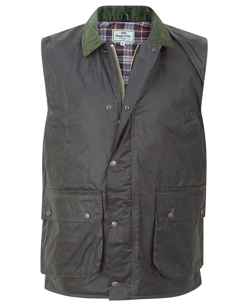 Hoggs Of Fife Hoggs Waxed Waistcoat