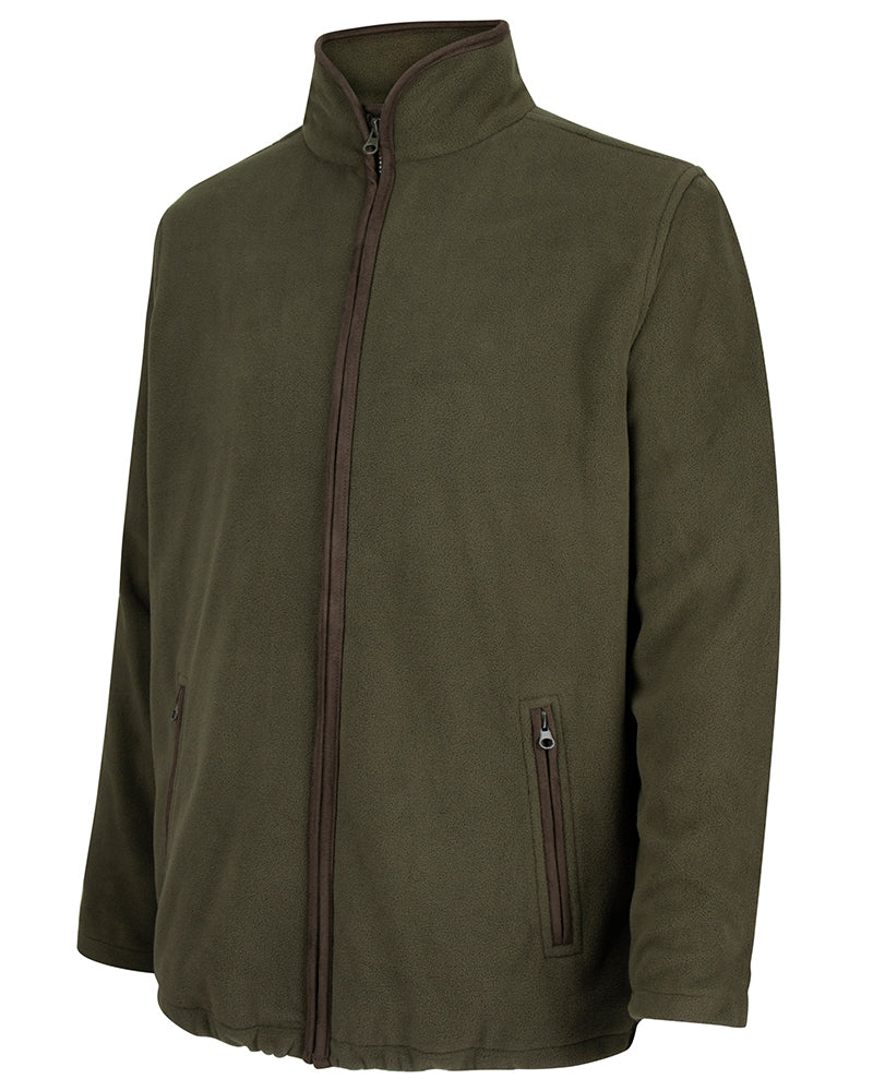 Hoggs of Fife Woodhall Fleece Jacket | Green