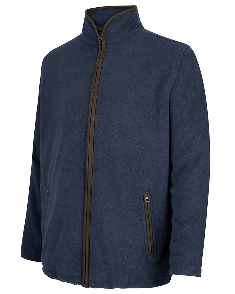 Hoggs of Fife Woodhall Fleece Jacket | Navy