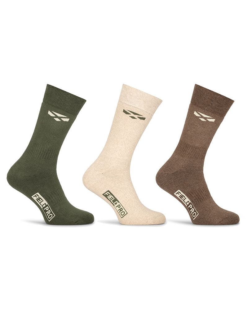Hoggs Of Fife Hoggs Field Pro Country Socks (3pack)