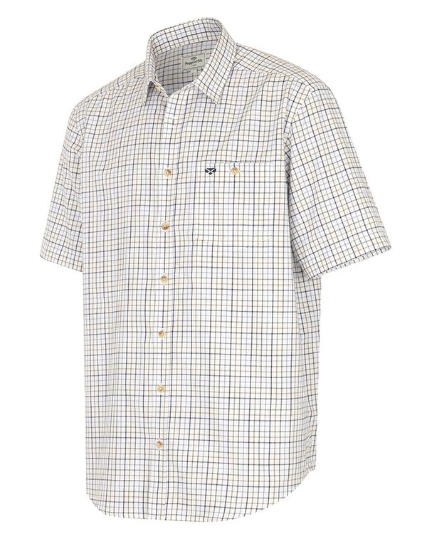 Hoggs Of Fife Kessock Short Sleeve Tattersall Shirt