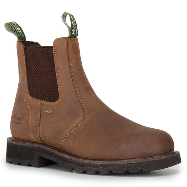 Hoggs Of Fife Shire Pro Waterproof Dealer Boot | Crazy Horse Brown