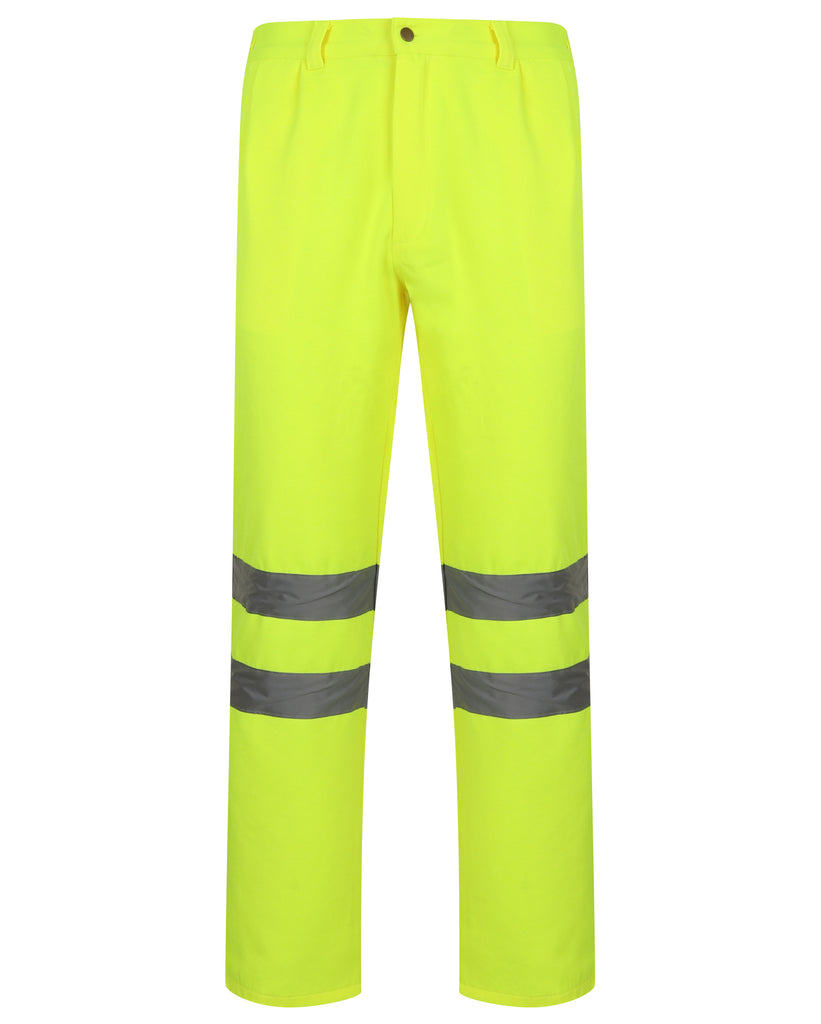 Kapton Hi Vis Polycotton Trouser - Yellow