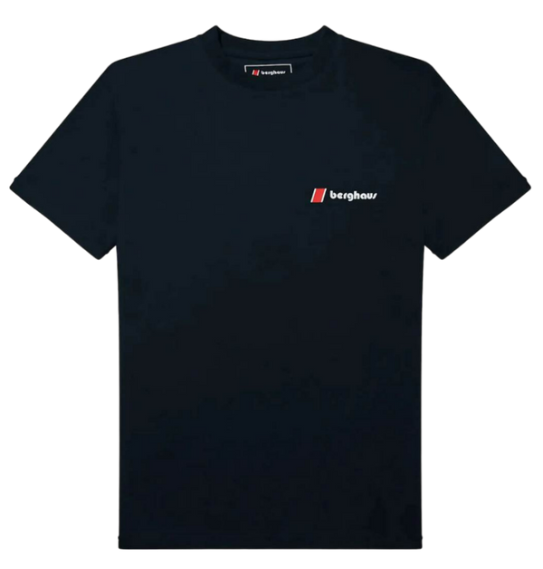 Berghaus Heritage Front & Back Logo T-Shirt - Black