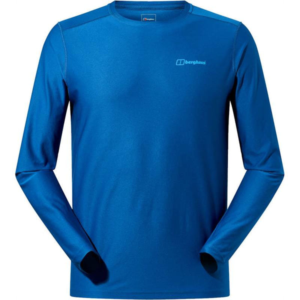 Berghaus 24/7 Tech Tee Long Sleeve Crew Top - Blue