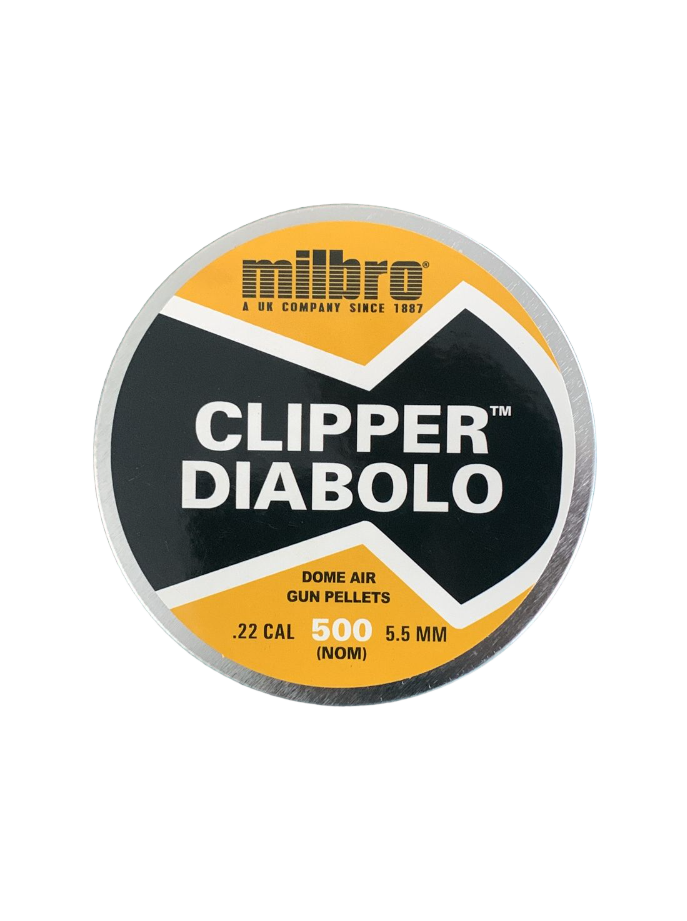 Milbro Clipper Diabolo .22 Pellets
