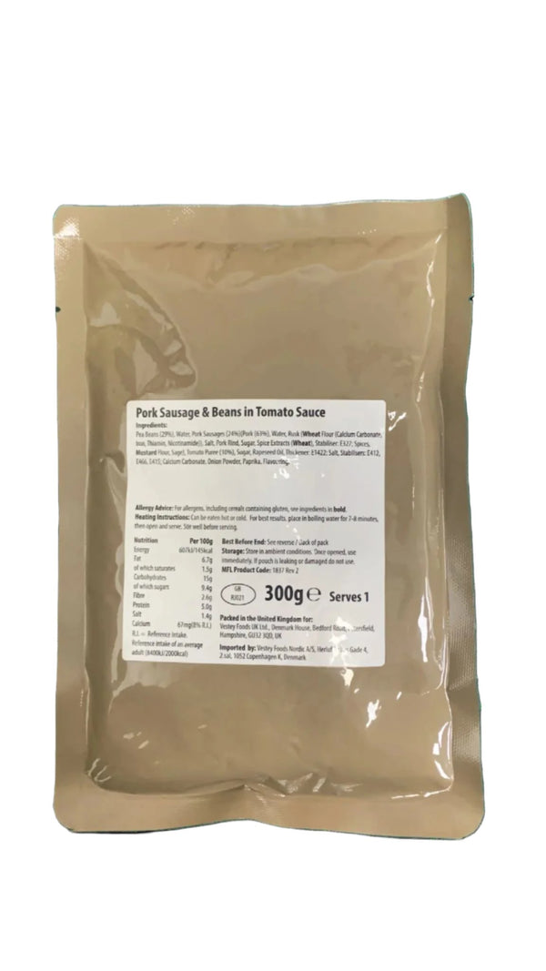 British Army MOD Ration Pack Meals – Pools Surplus Stores