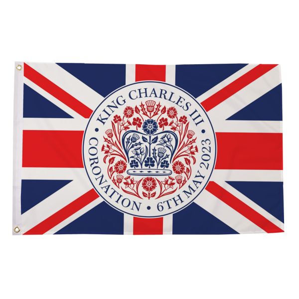 Coronation Flag 5ft x 3ft UNION