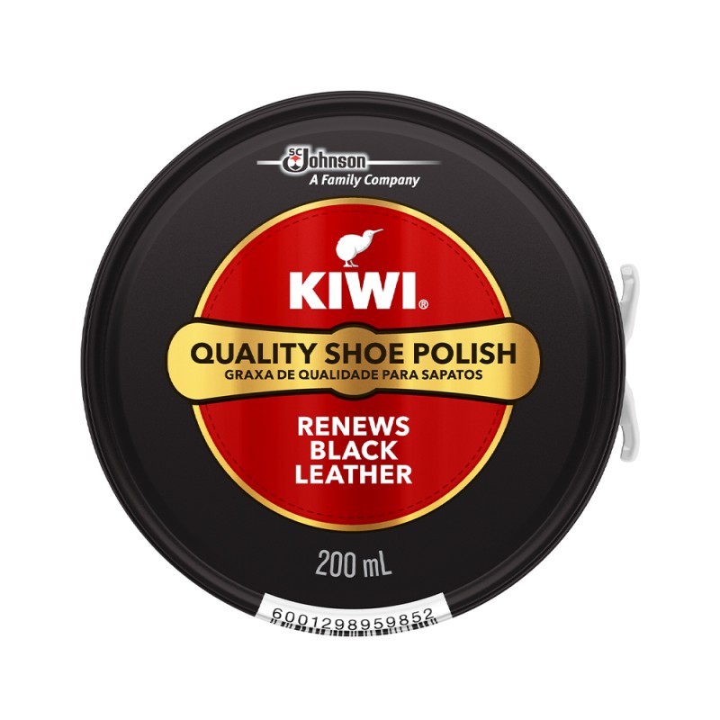 Kiwi Shoe Polish Black 200ml