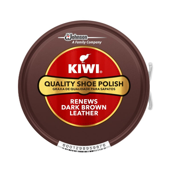 Kiwi Shoe Polish Dark Brown 50ml