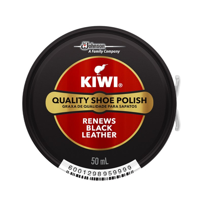 Kiwi Shoe Polish Black 50ml
