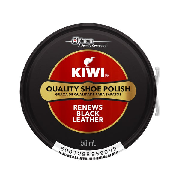 Kiwi Shoe Polish Black 50ml