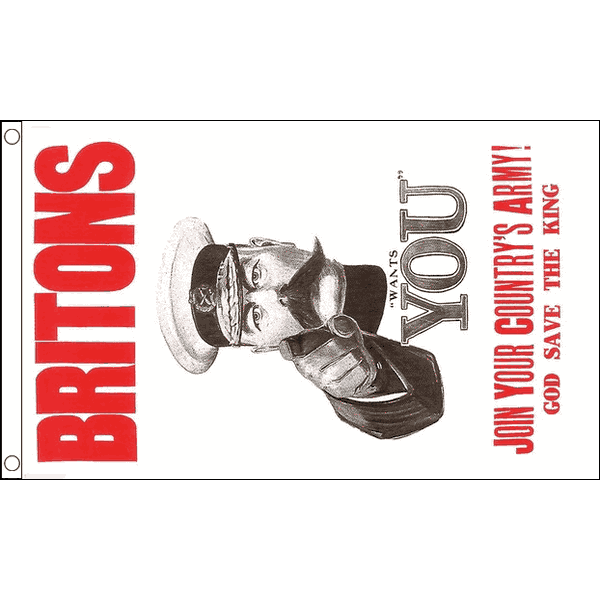 Lord Kitchener Needs You Flag