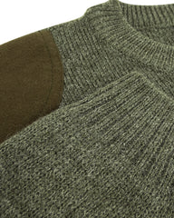 Hoggs of Fife Melrose Hunting Pullover - Green