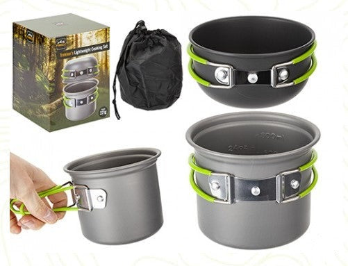 Pinnacle Compact Lightweight Trekkers Cooking Set