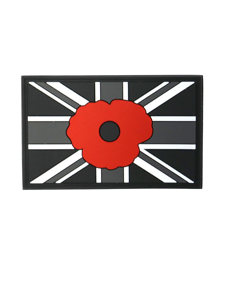 Union Jack Poppy Patch