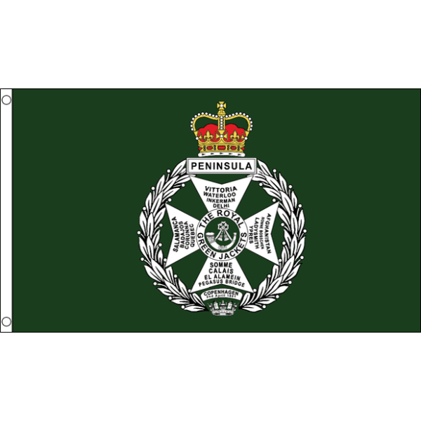 Royal Green Jackets Flag