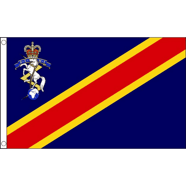 Royal Electrical & Mechanical Engineers Flag