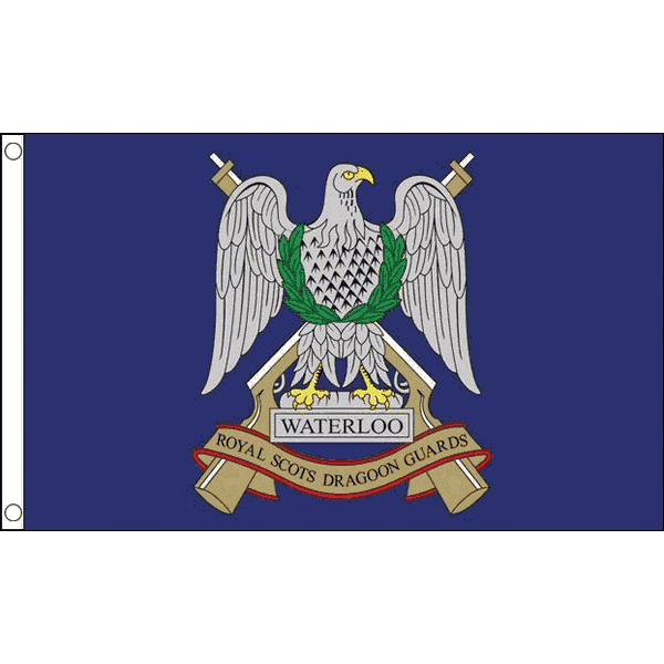 Royal Scots Dragoon Reg. Flag