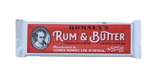 Romney's 80g Rum & Butter Candy Bar
