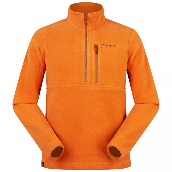 Berghaus Prism Half Zip Polartec Fleece - Blazing Fire - Orange