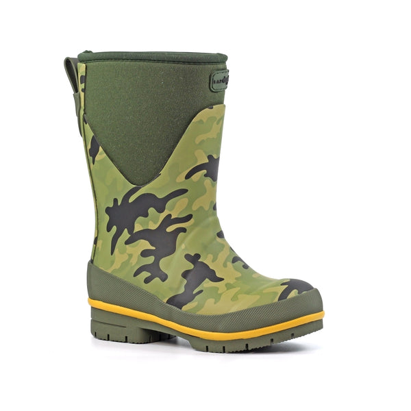 Lazy Dogz Splash Camo Kids Wellington