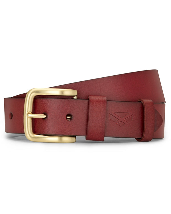 Hoggs of Fife Luxury Leather Belt - Tan