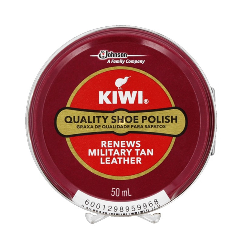 Kiwi Shoe Polish 50ml - Military Tan