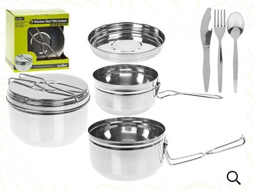 Summit Tiffin Style Cook Set 6 Piece Set