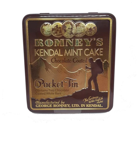 Romney's 150g Pocket Tin Chocolate Covered Kendal Mint Cake