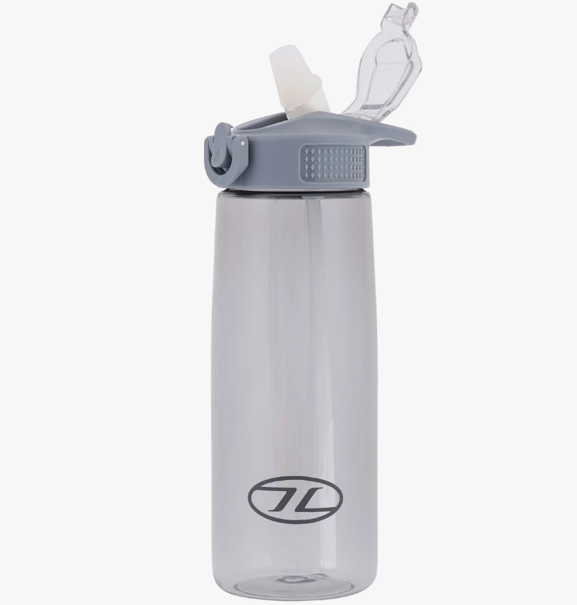 Highlander Tritan Straw Bottle - Grey