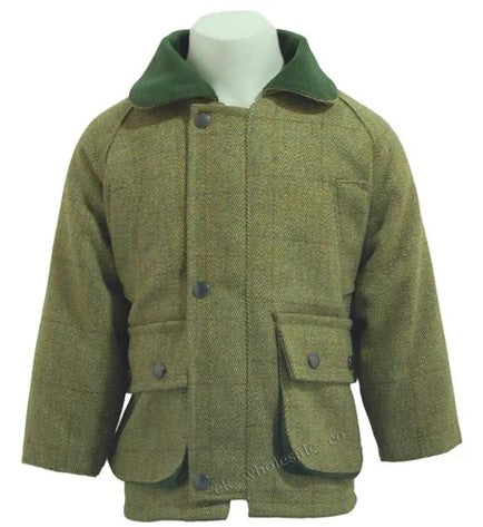 Game Kids Waterproof Tweed Jacket