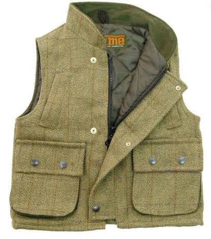 Game Kids Tweed Gilet