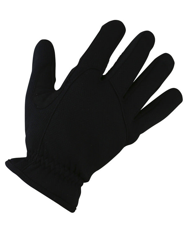 Black Kombat Delta Fast Gloves with elasticated wrist