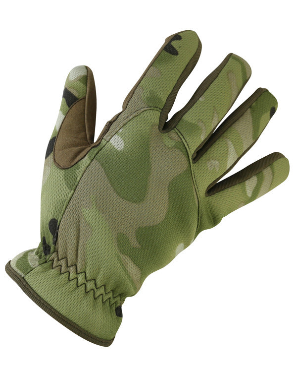 MTP Camo Kombat Delta Fast Gloves with elasticated wrist