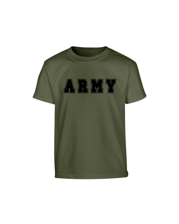 Kombat Kids ArmyGreen T-Shirt 