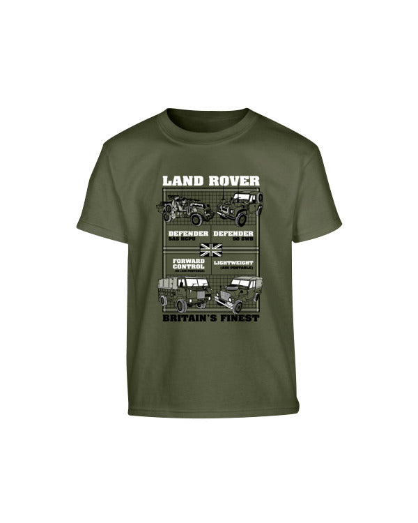 Kombat Kids Land Rover T-Shirt
