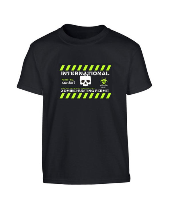 Kombat Kids Zombie Permit T-Shirt