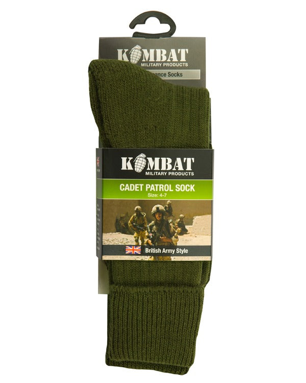 Kombat Olive Green Cadet Socks