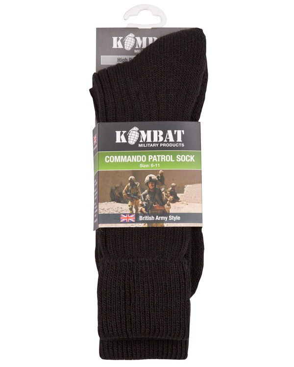 Kombat Black Patrol Socks