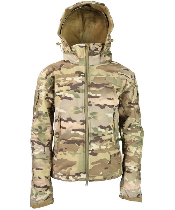 Kombat Kids BTP Camo Patriot Softshell Jacket Waterproof