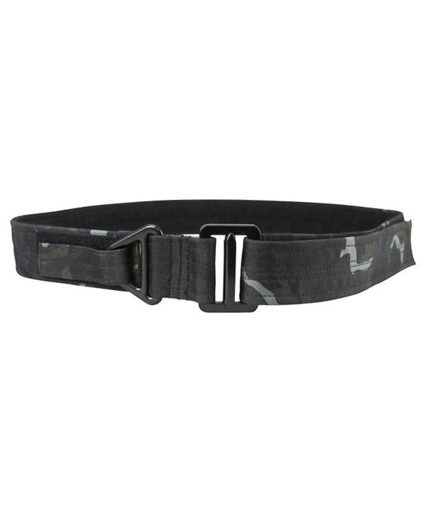 Kombat BTP Black Camo Tactical Rigger Belt with heavy duty steel buckle