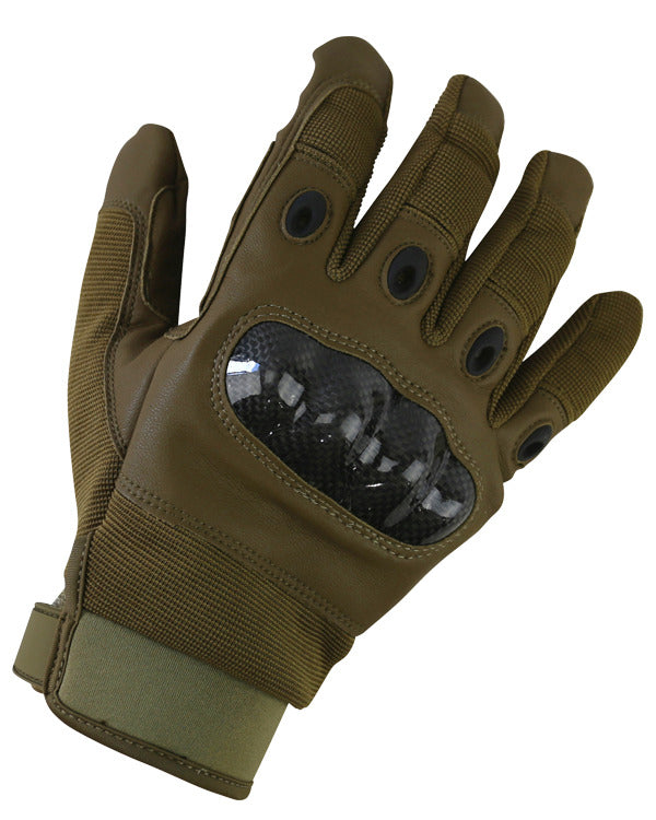 Kombat Coyote Predator Tactical Gloves with armoured knuckles
