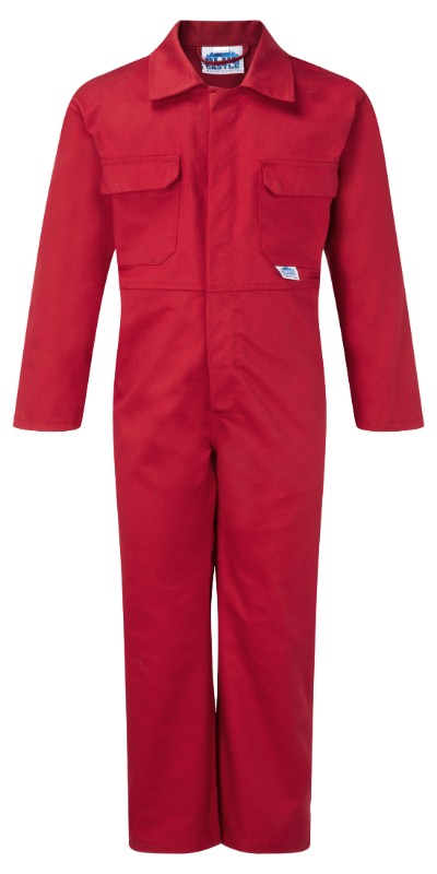 Fort Junior Tearaway Red Coverall